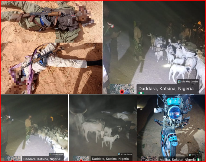 Troops neutralise terrorists, recover weapons and rustled livestock in Sokoto, Katsina