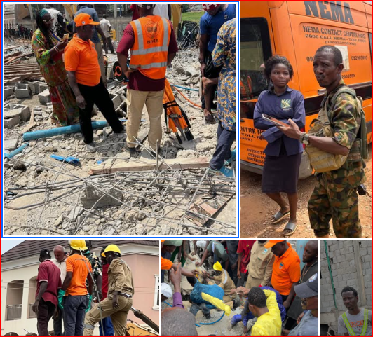 NEMA leads search and rescue operation after FCT building collapse