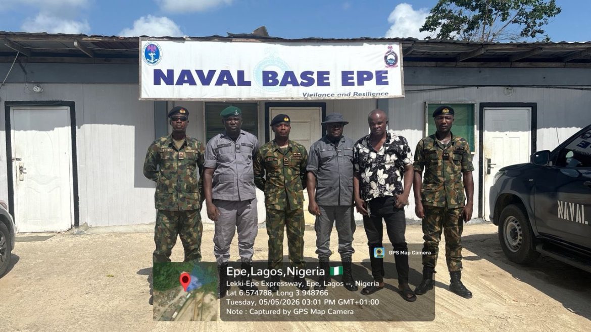 Navy hands over seized smuggled rice to customs in Lagos