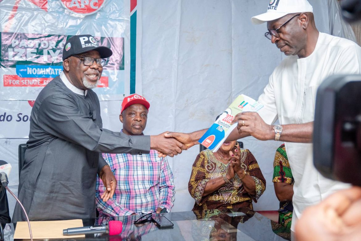 News Analysis: Ize-Iyamu’s senate bid reshapes Edo South power dynamics, By Augustine Osayande PhD