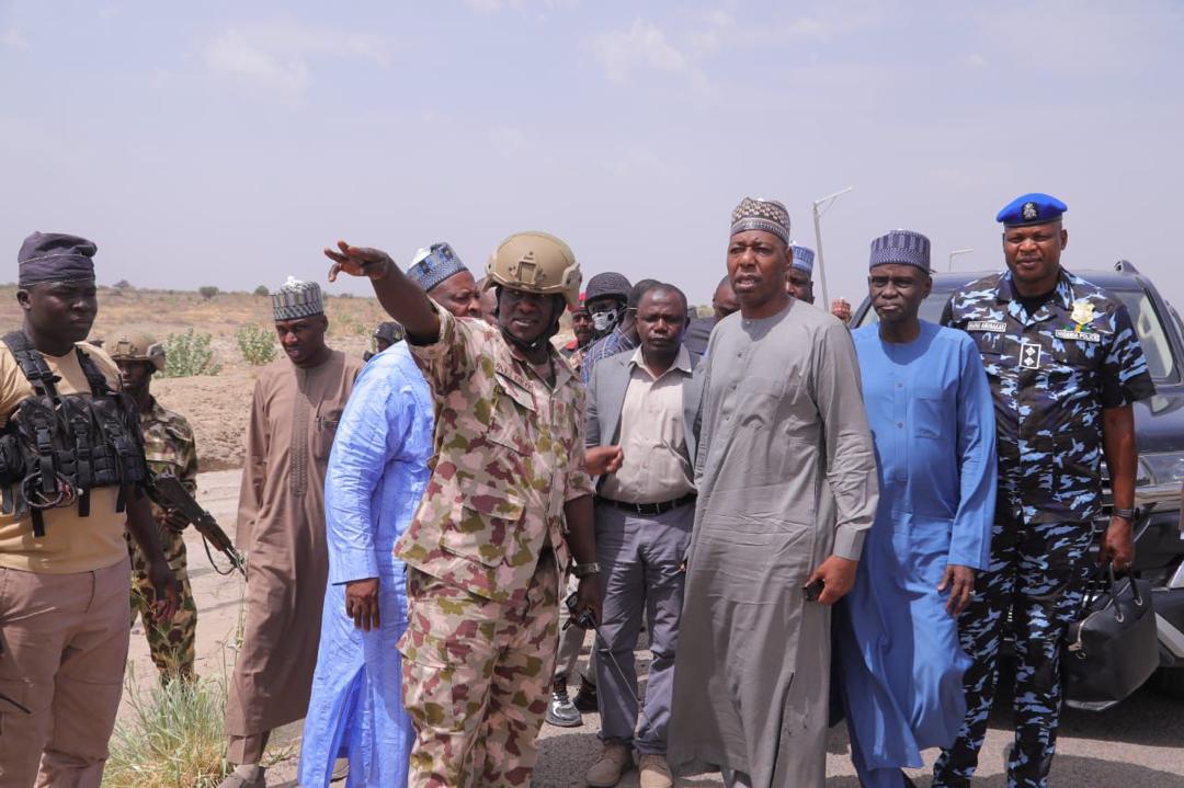 Zulum pledges urgent relief, resettlement for displaced communities in Northern Borno