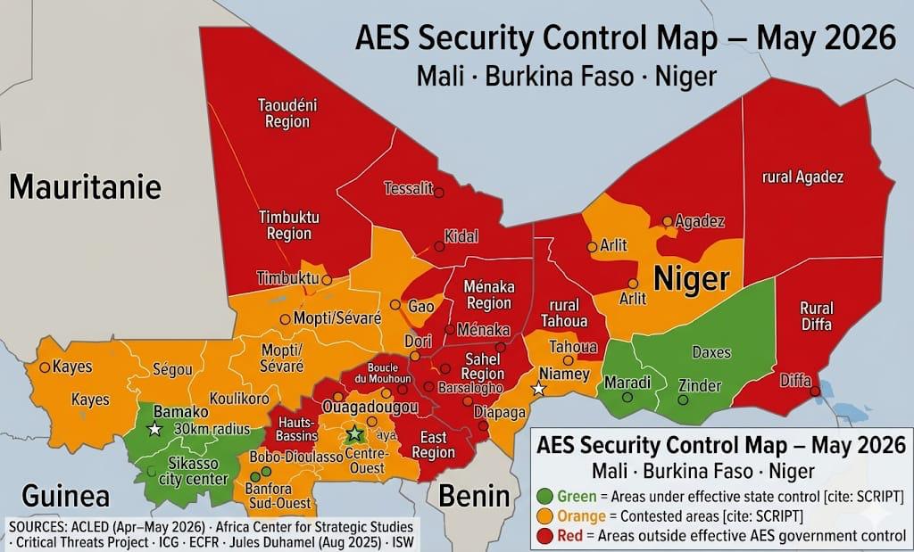 The Map Does Not Lie: How AES Failed the Sahel, By Oumarou Sanou