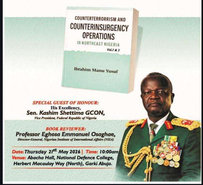 Shettima to unveil book on Nigeria’s counterterrorism operations