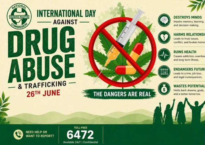 NHRC seeks rights-based war on drug abuse