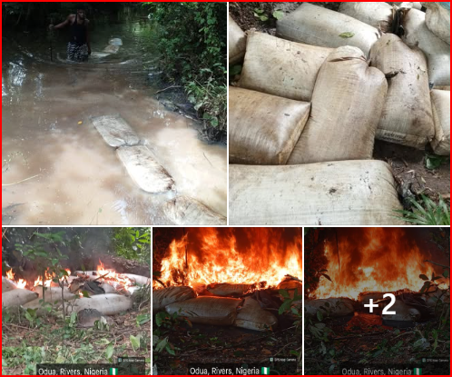 Nigerian Navy seizes 92,660 litres of illegal diesel in Rivers-Bayelsa corridor