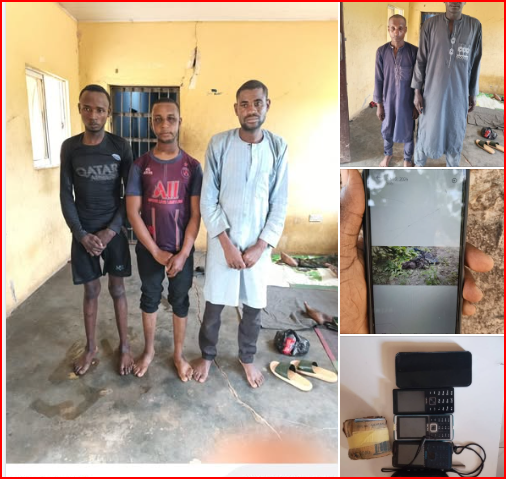 Troops arrest five suspected terrorist informants in Niger State