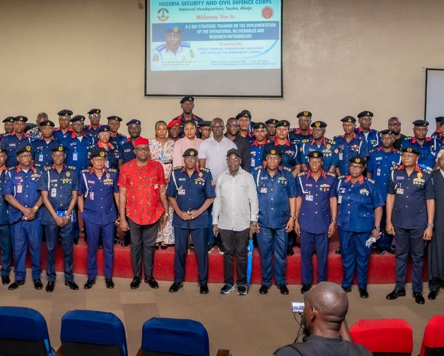 NSCDC deepens digital transformation, trains officers on research, operations