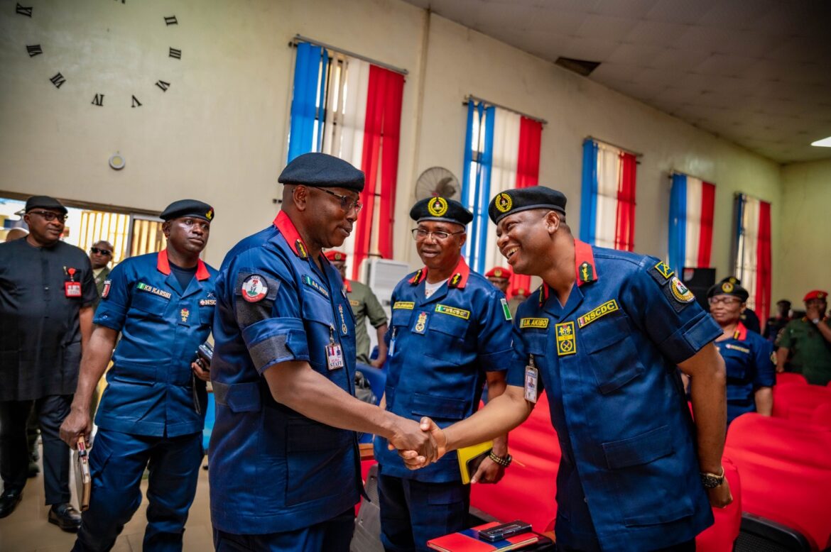 NSCDC chief orders intelligence-driven security strategy