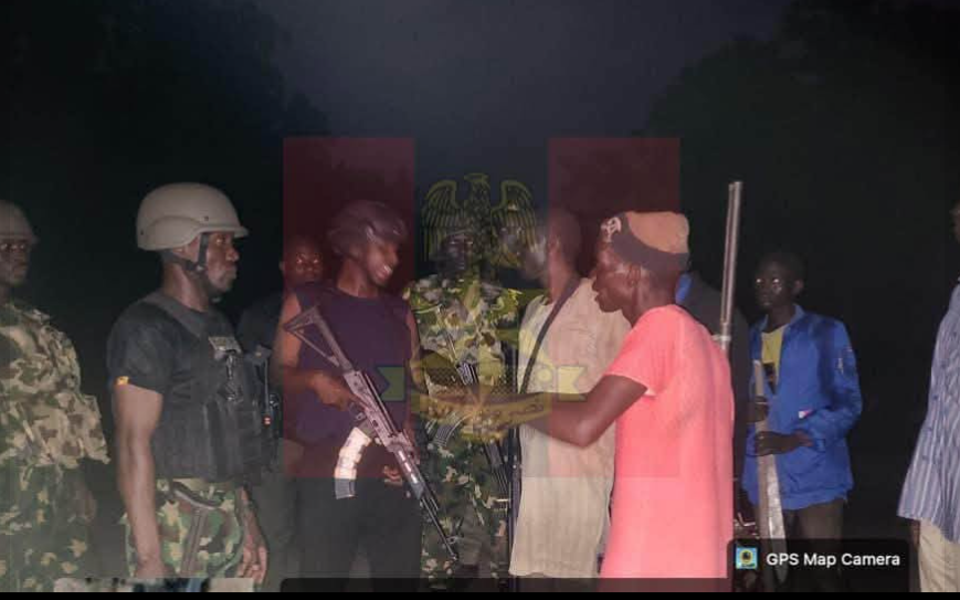 Troops repel terrorist attacks, rescue abducted district head in North-West