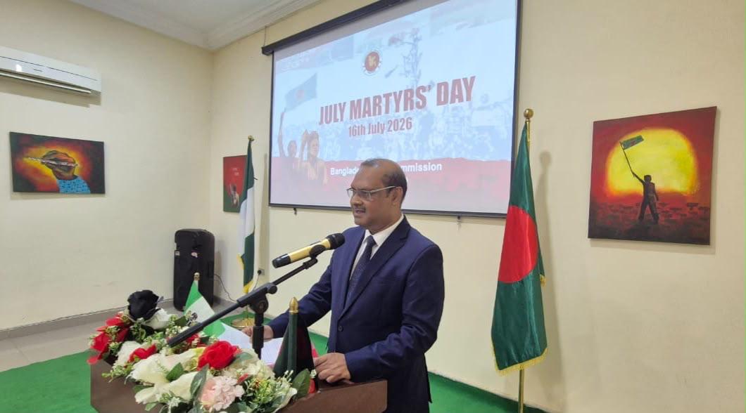 Bangladesh honours july uprising martyrs in Abuja