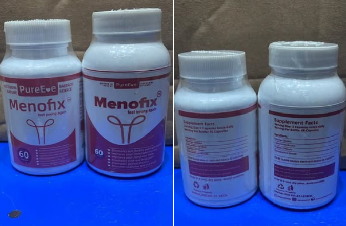 NAFDAC warns against unregistered menofix capsules