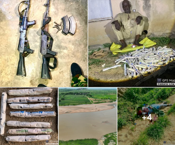 Troops neutralise terrorists, intercept 180 explosives in Zamfara