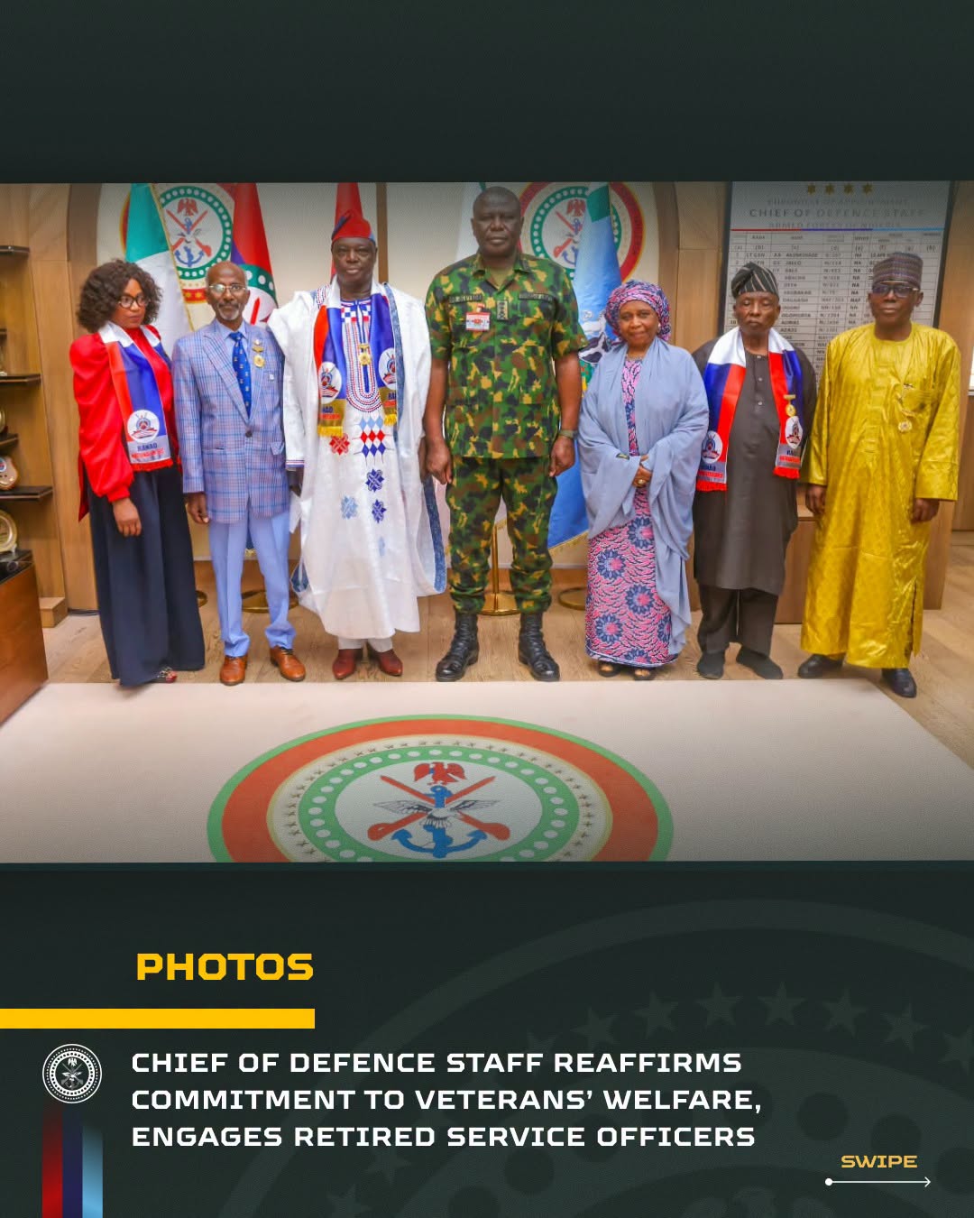 CDS reaffirms support for veterans