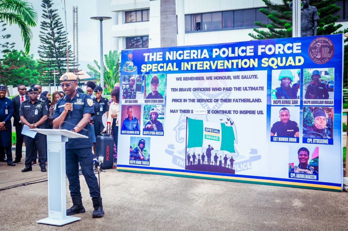 Police honour 10 fallen SIS officers killed in Kebbi