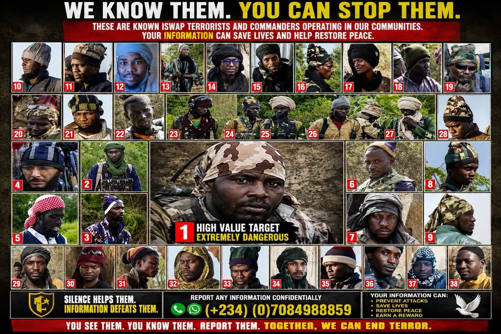 Troops identify top ISWAP leaders, offer reward for most wanted terrorist