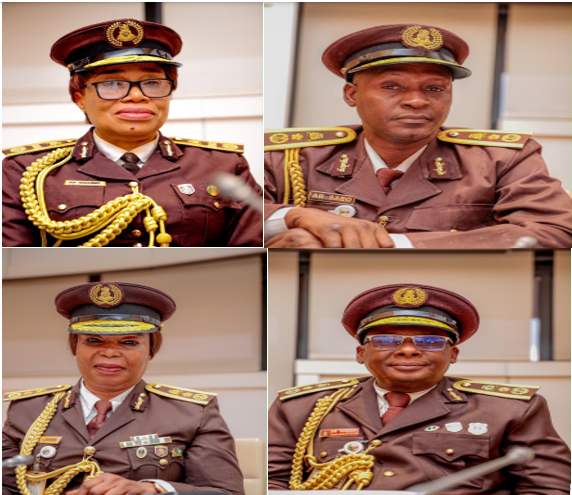 NIS honours four senior officers after 35 years