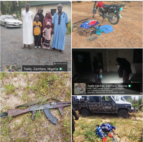 Troops neutralise terrorist, rescue six in Sokoto, Zamfara