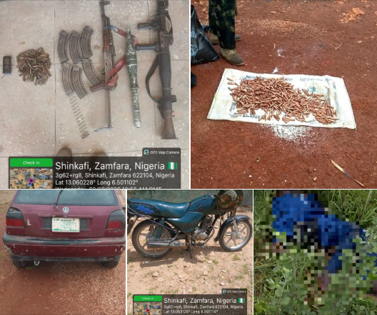 Troops intercept 793 rounds of ammunition, neutralise terrorists in Zamfara and Kaduna