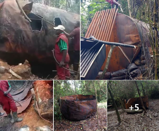 Nigerian Navy foils illegal refinery revival in Rivers