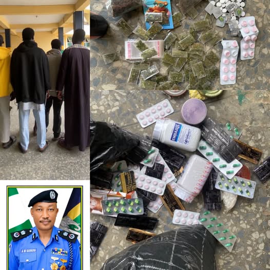Police arrest seven suspects in Lobito crescent Wuse 2 drug raid in FCT