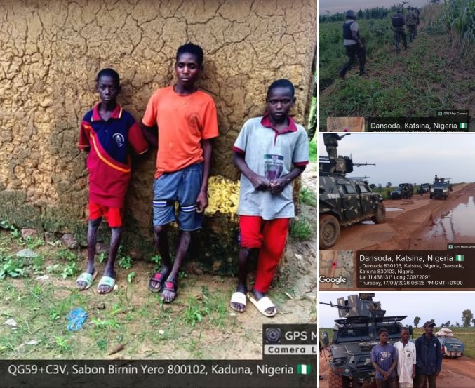 Troops rescue six kidnap victims in Kaduna, Katsina