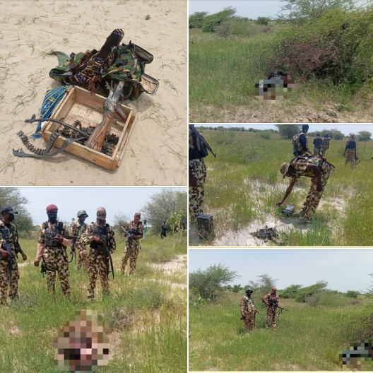 Nine terrorist bodies recovered after failed Kukawa attack