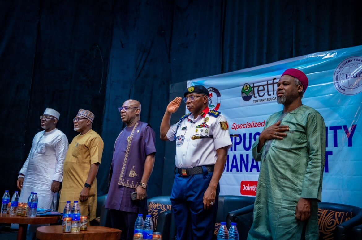 NSCDC, TETFund move to secure campuses