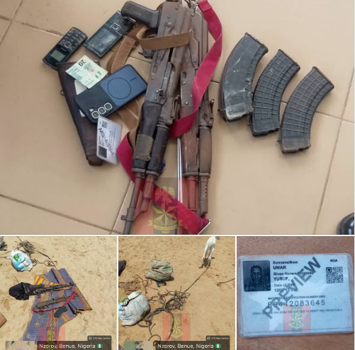 Troops repel gunmen, recover two AK-47 rifles in Benue