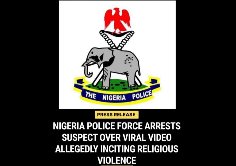 Police arrest suspect over viral religious violence video
