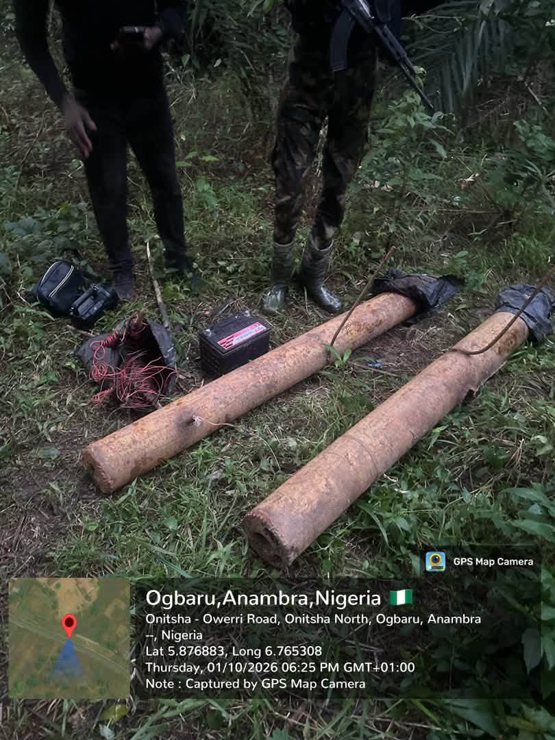 Troops destroy terrorist camp, recover weapons in Anambra