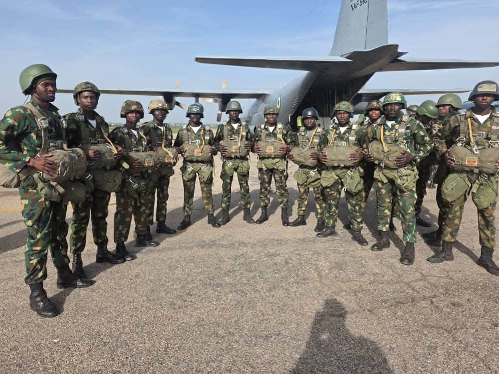 Army airborne school graduates maiden set