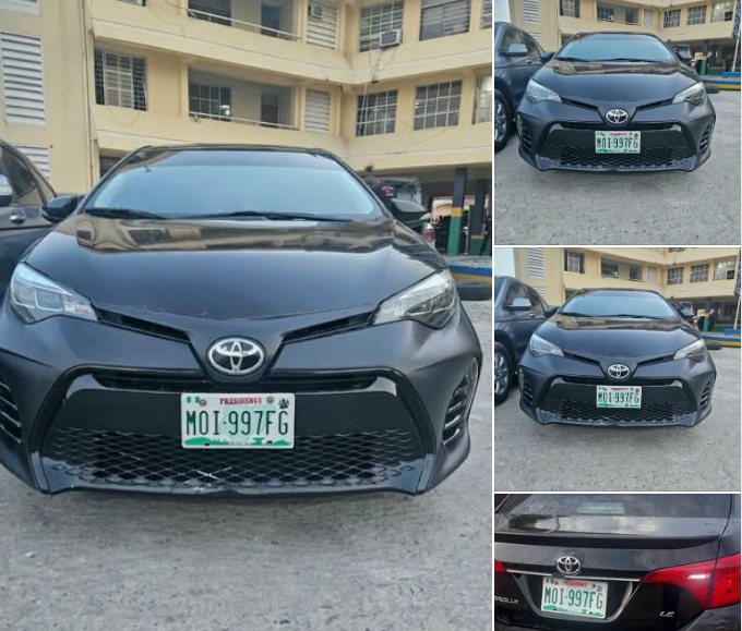 Police intercept vehicle with fake presidency number plate in Abuja