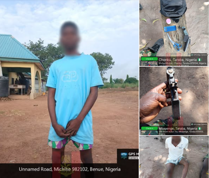 Troops arrest suspected bandits’ suppliers, robbers in Benue